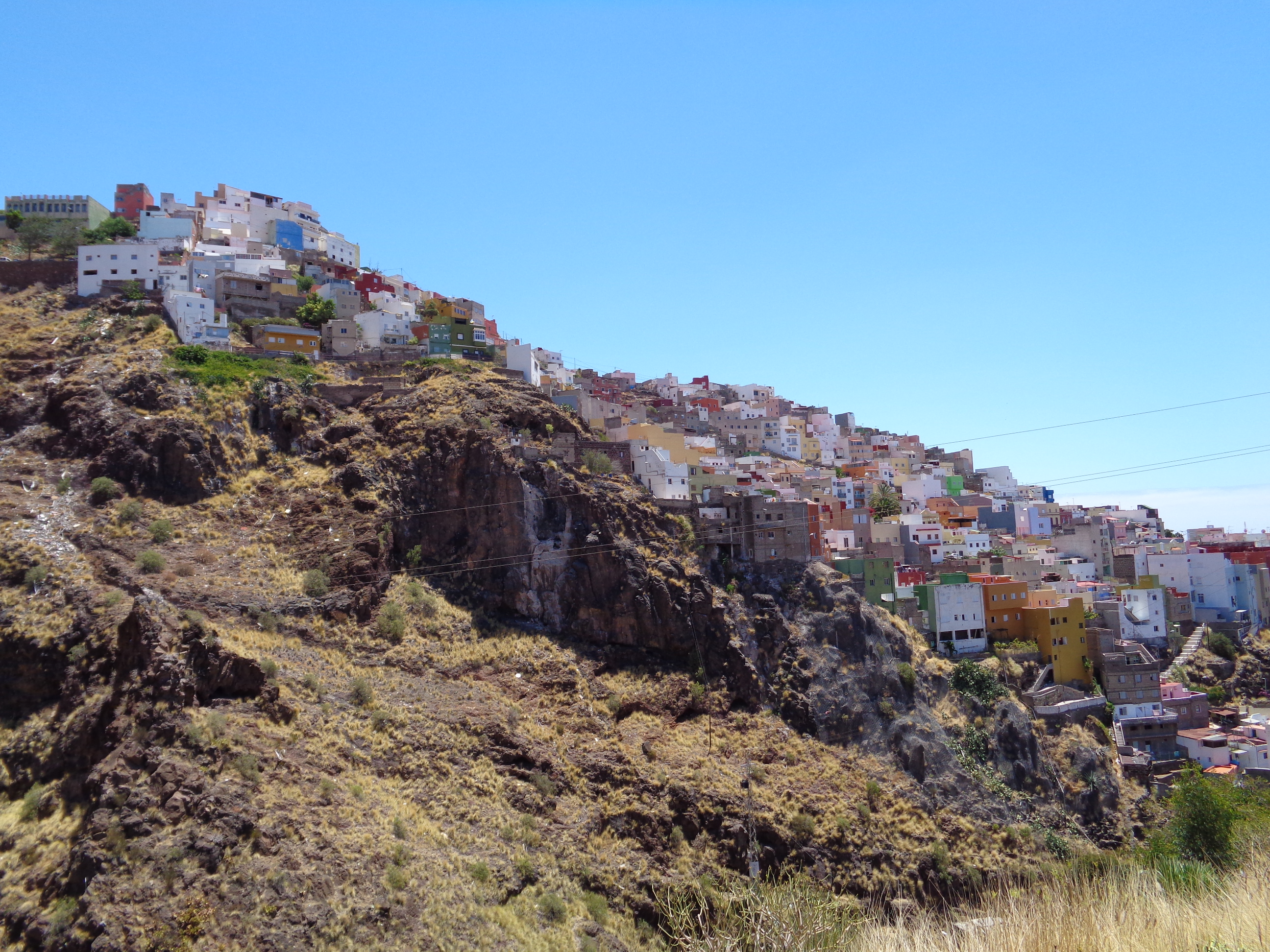 Fotografía de Barrio Nuevo desde el Pabellón Municipal del la Salud