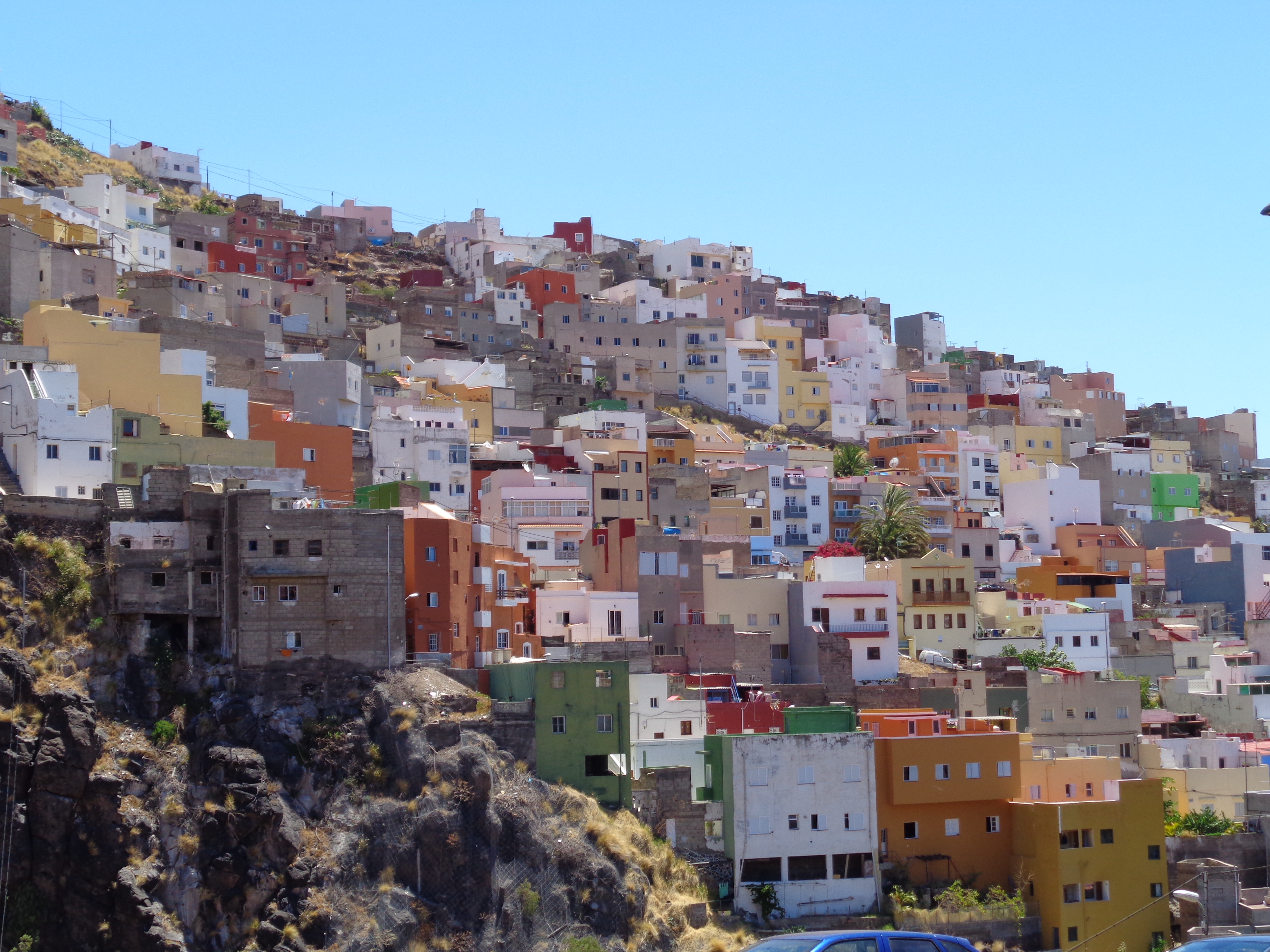 Fotografía de Barrio Nuevo desde el pabellón Perico Perdomo